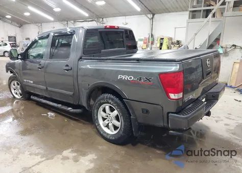 2009 Nissan Titan Pro-4X z USA, uszkodzony, nr VIN 1N6BA07C09N306361